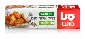 סנו סושי רדיד אלומיניום 14 מיקרון