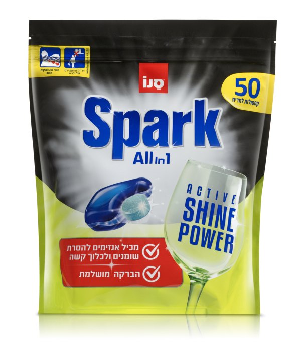 קפסולות גל ספארק למדיח 30 סנו