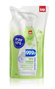 99.9% שקית מילוי  לחיטוי משטחים