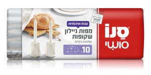 סנו סושי  10 מפות ניילון שקופות