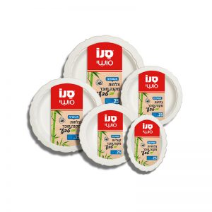 סנו סושי צלחות מקנה סוכר טבעי